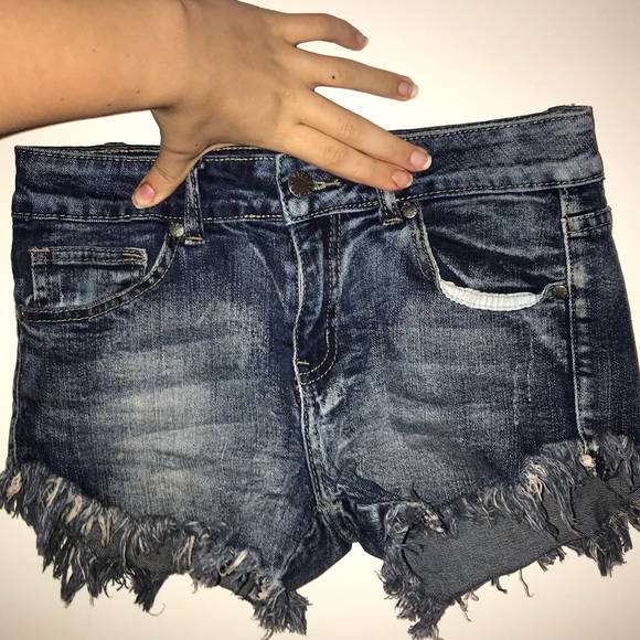 jean shorts - Picture 2 of 3